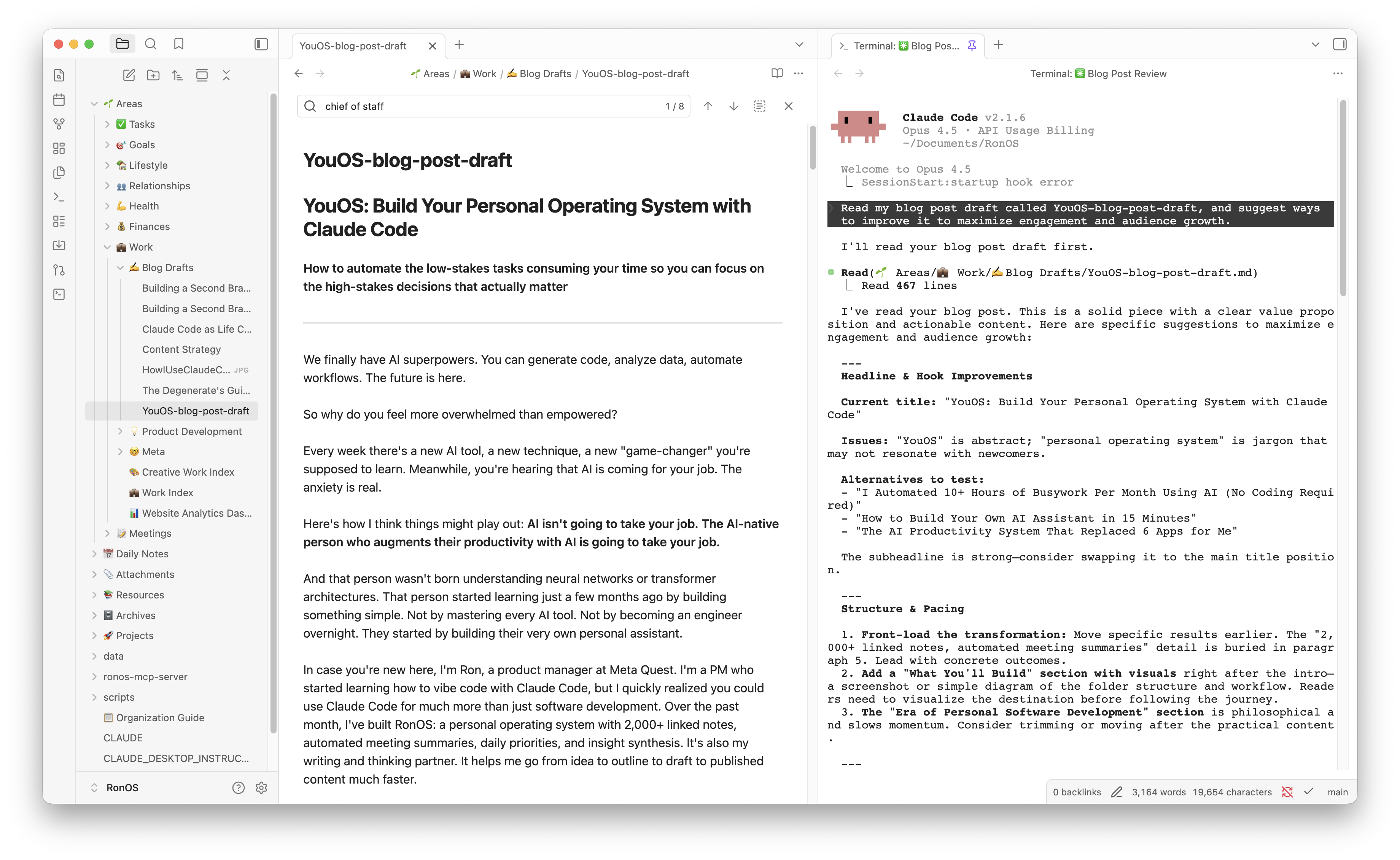 YouOS: Build Your Personal Operating System with Claude Code