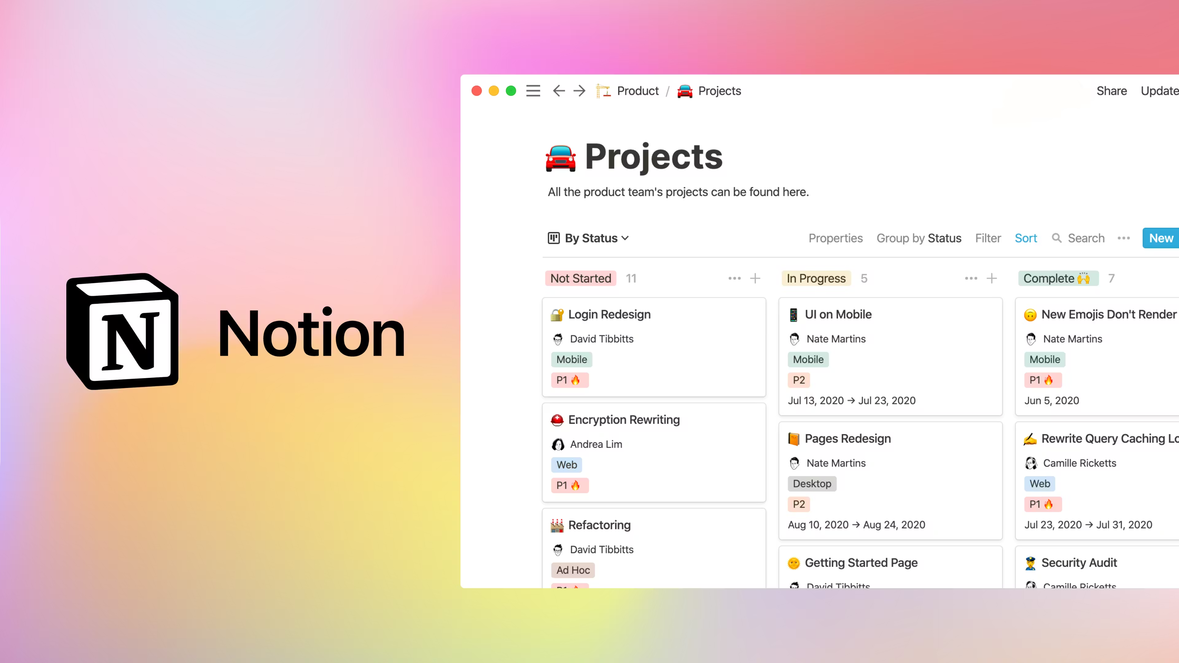 Organizing my Life with Notion