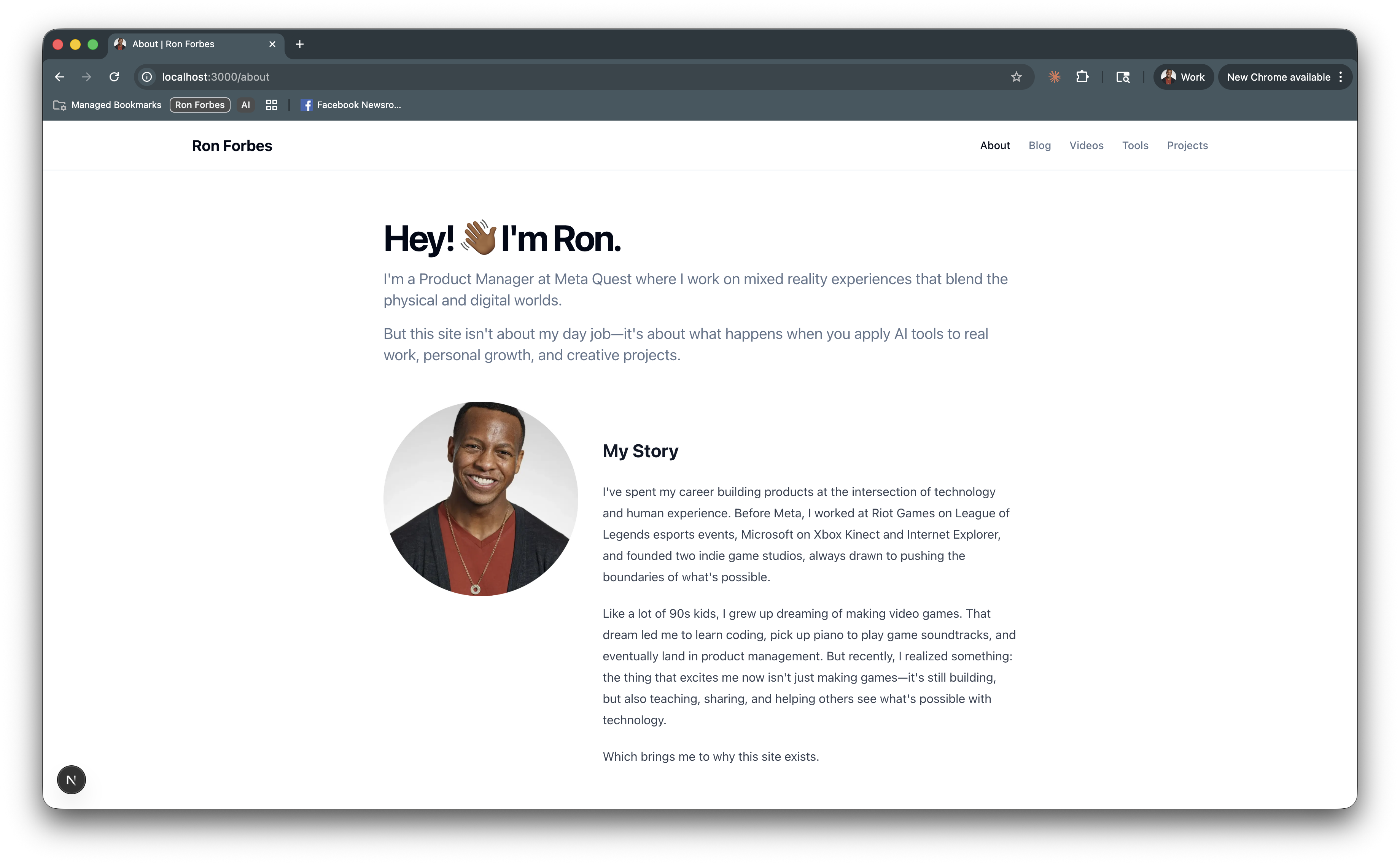 Welcome to the New RonForbes.com (I Vibe Coded the Whole Thing)